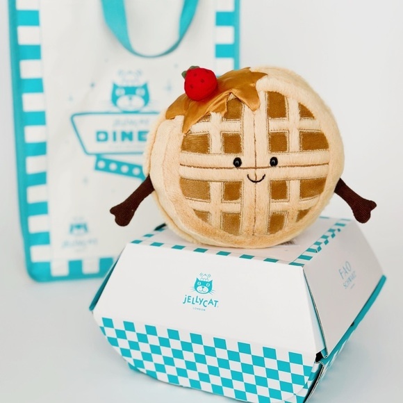 NWT Jellycat Diner Amuseables Waffle & Pancakes - Picture 11 of 16